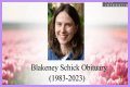 Blakeney Schick Obituary, What Happened To Blakeney Schick? How Did Blakeney Schick Die?